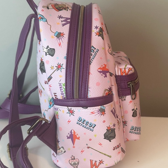 EUC Loungefly Harry Potter Weasleys' Wizard Wheezes Mini Backpack - Picture 6 of 10